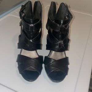 G by guess strappy heel